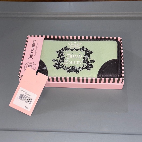 Juicy Couture Green and Black Wallet - Picture 3 of 3